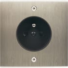 MODELEC - Façade Confidence Laiton Acier Brosse Simple PC à Vis