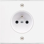 MODELEC - Façade Confidence Laiton Blanc Mat Simple PC à Vis