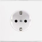 MODELEC - Façade Confidence Laiton Blanc Simple PCK Magnetique