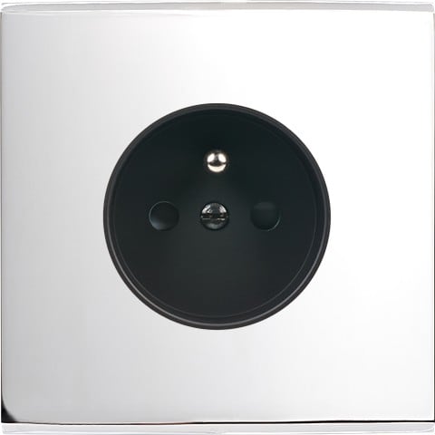 MODELEC - Façade Confidence Laiton Chrome Simple Pc