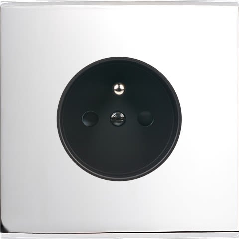 MODELEC - Façade Confidence Laiton Chrome Simple Pc