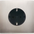 MODELEC - Façade Confidence Laiton Nickel Satine Simple PCK Magnetique