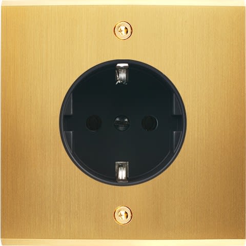 MODELEC - Façade Confidence Laiton Satine Simple PCK à Vis