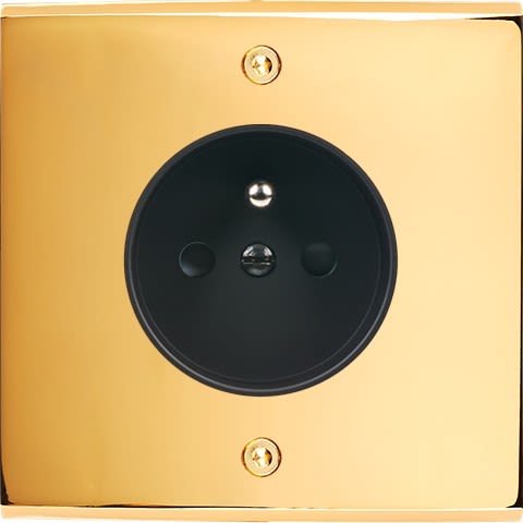 MODELEC - Façade Confidence Laiton Or Miroir Simple PC à Vis