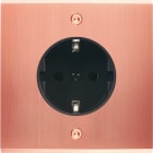 MODELEC - Façade Confidence Laiton Cuivre Satine Simple PCK à Vis