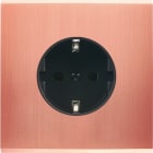 MODELEC - Façade Confidence Laiton Cuivre Satine Simple PCK Magnetique