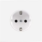 MODELEC - Façade Confidence Laiton Blanc Email Simple PCK Magnetique