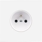 MODELEC - Façade Confidence Laiton Blanc Email Simple Pc