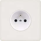 MODELEC - Façade Hitera Blanc Soft Simple Pc; Façade à clip.