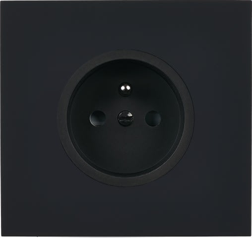 MODELEC - Facade Desir Noir Soft Touch Simple Pc