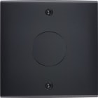 MODELEC - Façade Confidence Laiton Noir Mat Simple V1 à Vis