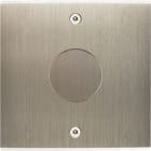 MODELEC - Façade Confidence Laiton Acier Brosse Simple V1 à Vis