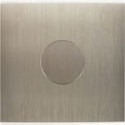 MODELEC - Façade Confidence Laiton Acier Simple variateur. Façade magnétique.