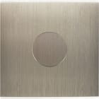 MODELEC - Façade Confidence Laiton Acier Simple variateur. Façade magnétique.