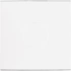 MODELEC - Façade Confidence Laiton Blanc Simple variateur. Façade magnétique.