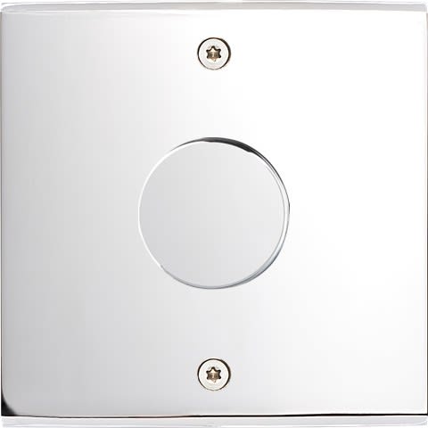 MODELEC - Façade Confidence Laiton Chrome Simple V1 à Vis