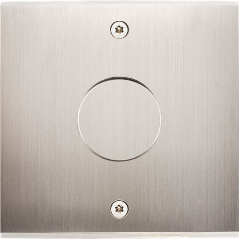 MODELEC - Façade Confidence Laiton Nickel Satine Simple V1 à Vis