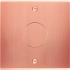 MODELEC - Façade Confidence Laiton Cuivre Satine Simple V1 à Vis