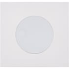 MODELEC - Façade Désir Blanc Mat Simple 1 variateur; Façade à clip.