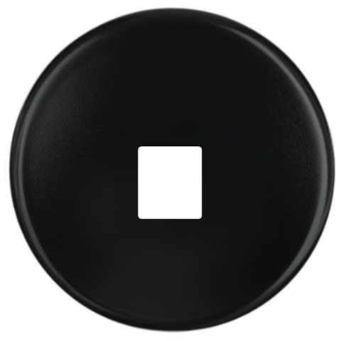 MODELEC - Façade Iris by MODELEC Noir Simple 1 Media; Façade à clip.