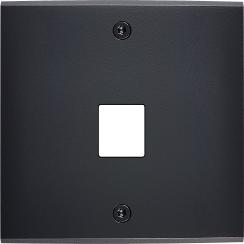 MODELEC - Façade Confidence Laiton Noir Mat Simple M1 à Vis