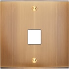 MODELEC - Façade Confidence Laiton Vieux Bronze Simple M1 à Vis