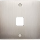 MODELEC - Façade Confidence Laiton Nickel Satine Simple M1 à Vis