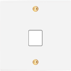 MODELEC - Façade Confidence Laiton Blanc Email Simple M1 à Vis