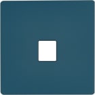 MODELEC - Façade "M" Gris Mat Simple 1 Media magnétique