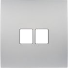 MODELEC - Façade Collection Karo Aluminium Simple 2 Medias; Façade à clip.