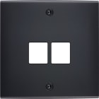 MODELEC - Façade Confidence Laiton Noir Mat Simple M2 à Vis