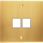 MODELEC - Façade Confidence Laiton Satine Simple M2 à Vis