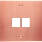 MODELEC - Façade Confidence Laiton Cuivre Satine Simple M2 à Vis