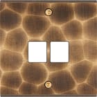 MODELEC - Façade Fascination Laiton Onde Simple M2 à Vis