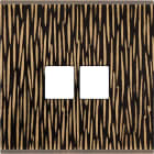 MODELEC - Façade Fascination Laiton Fauve Simple M2