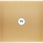 MODELEC - Façade Confidence Laiton Brosse Simple C1