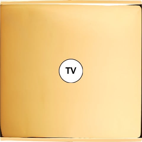 MODELEC - Façade Confidence Laiton Or Miroir Simple C1