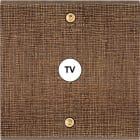 MODELEC - Façade Fascination Laiton Coslan Simple C1 à Vis