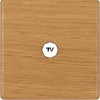 MODELEC - Façade Hitera Chene Clair Simple C1; Façade à clip.