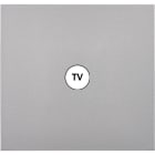 MODELEC - Façade Désir Aluminium Mat Simple Tv; Façade à clip.