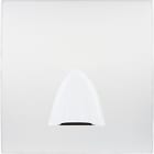 MODELEC - Façade Collection Karo Blanc Simple Sortie De Cable