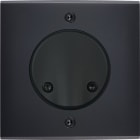 MODELEC - Façade Confidence Laiton Noir Mat Simple SC Vis