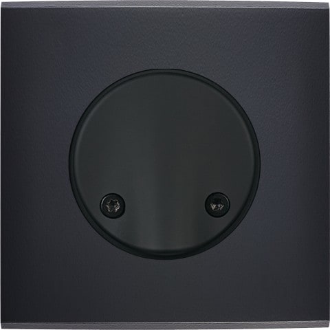 MODELEC - Façade Confidence Laiton Noir Simple SC Aimant