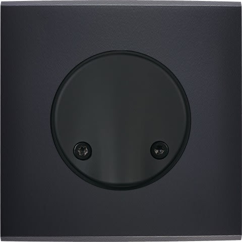 MODELEC - Façade Confidence Laiton Noir Simple SC Aimant