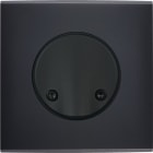 MODELEC - Façade Confidence Laiton Noir Simple SC Aimant