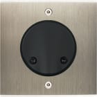 MODELEC - Façade Confidence Laiton Acier Brosse Simple SC Vis