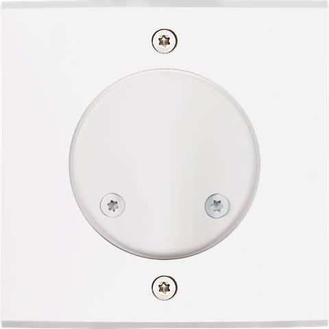 MODELEC - Façade Confidence Laiton Blanc Mat Simple SC Vis