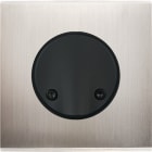 MODELEC - Façade Confidence Laiton Nickel Satine Simple SC Aimant