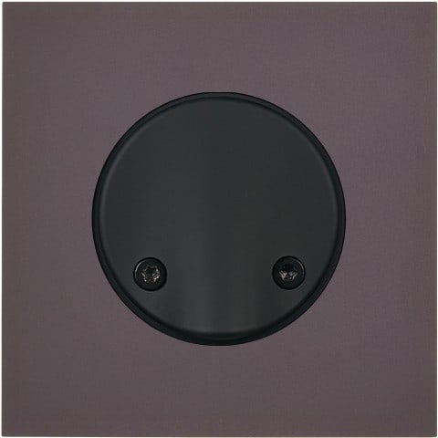 MODELEC - Façade Désir Anthracite Mat Simple Sortie De Cable
