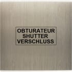 MODELEC - Façade Confidence Laiton Acier Simple O1 Magnetique